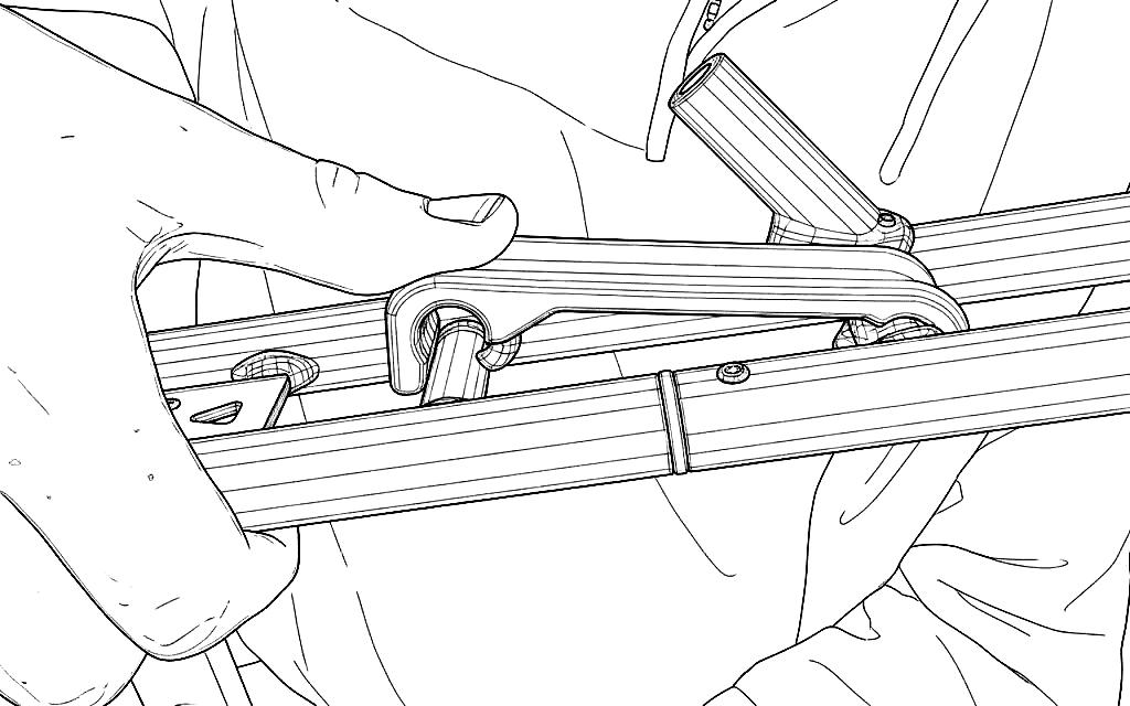 Center Frame Assembly 1