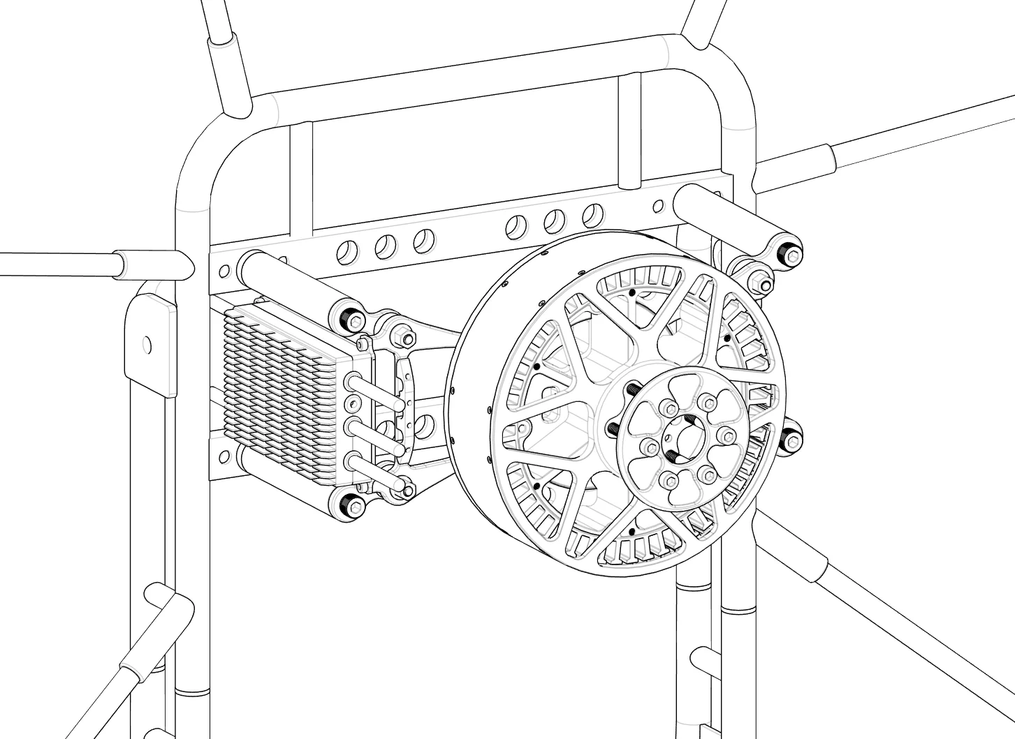 Power Pack Mounting 1